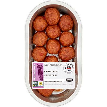 Foto van Diverse soorten | jumbo scharrelkip kipballetje sweet chili aanbieding bij jumbo