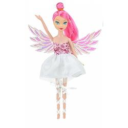 Foto van Toi-toys tienerpop glitterfee wit 22 cm