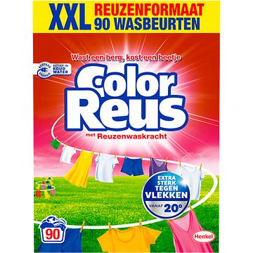 Foto van Color reus waspoeder 4,5 kg 90 wasbeurten bij jumbo