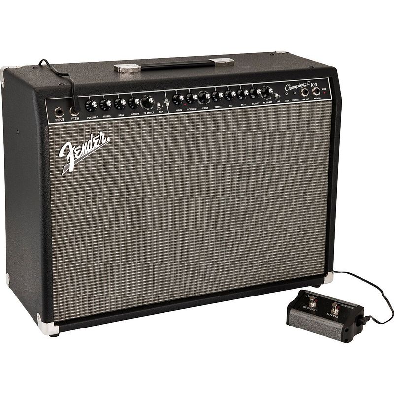 Foto van Fender champion ii 100 2x12 inch gitaarversterker combo