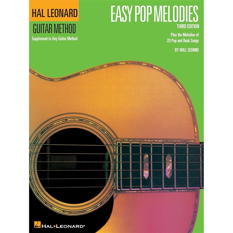 Foto van Hal leonard easy pop melodies - 3rd edition voor gitaar