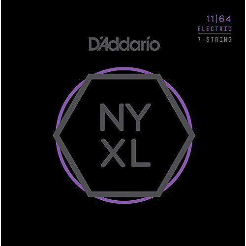 Foto van D'saddario nyxl1164 nickel wound medium 11-64 7-snarige set