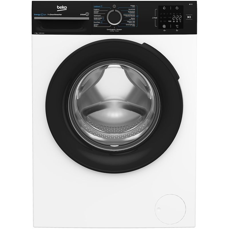 Foto van Beko bm3wfu3741b energyspin wasmachine wit