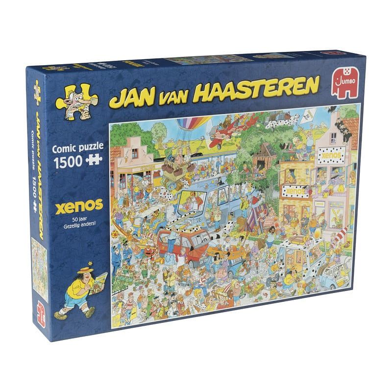 Foto van Puzzel jan van haasteren - limited edition - 1500 stukjes