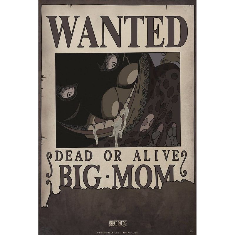 Foto van Abystyle one piece wanted big mom poster 35x52cm