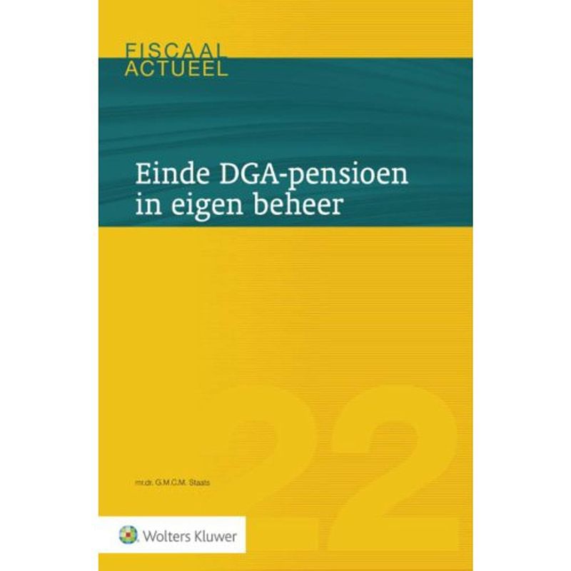 Foto van Einde dga-pensioen in eigen beheer - fiscaal