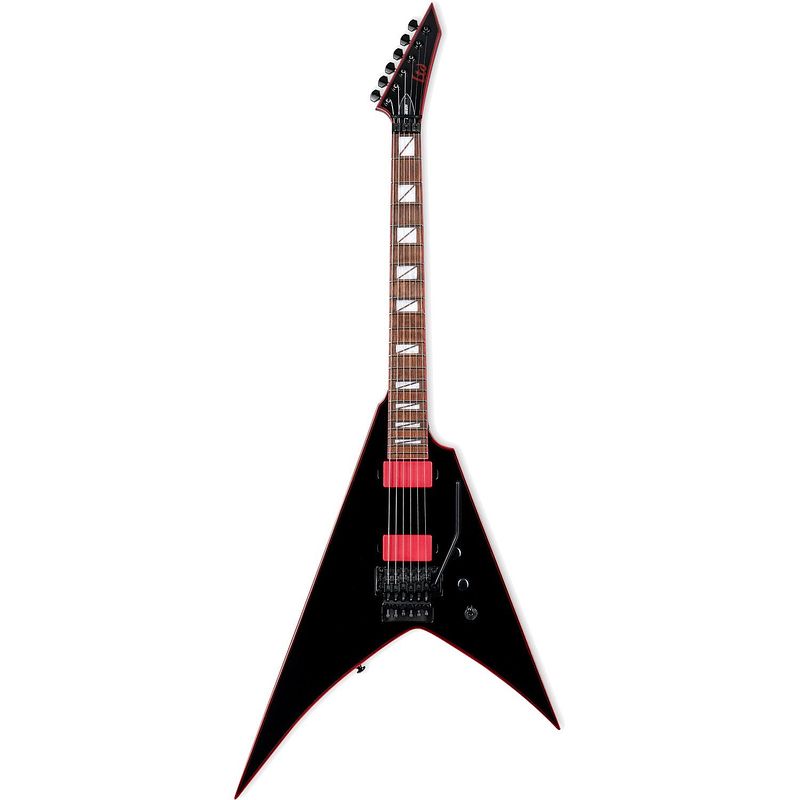 Foto van Esp ltd gh-sv-200 black gary holt signature elektrische gitaar