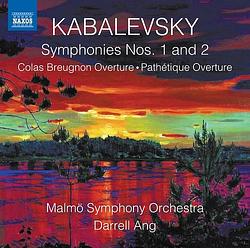 Foto van Kabalevsky: symphonies nos. 1 and 2 - overtures - cd (0747313385973)