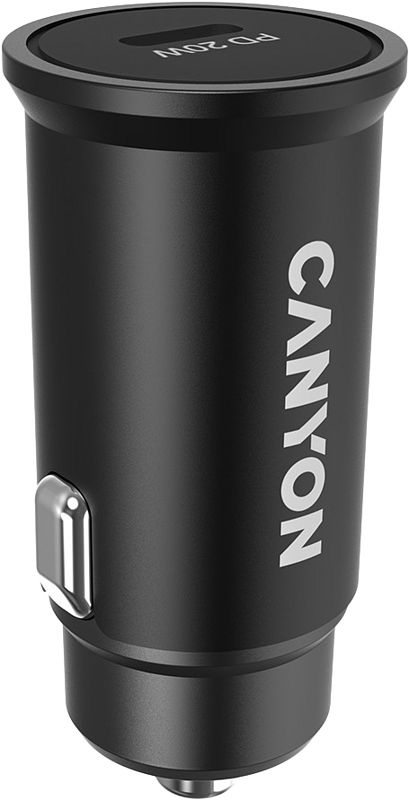 Foto van Canyon power delivery autolader met usb c poort 20w