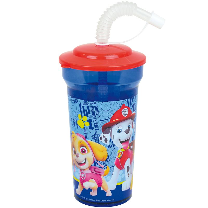 Foto van Paw patrol drinkfles - 400 ml - kunststof