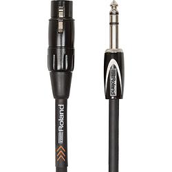 Foto van Roland rcc-15-trxf black series xlr female-trs jack male 4.5m