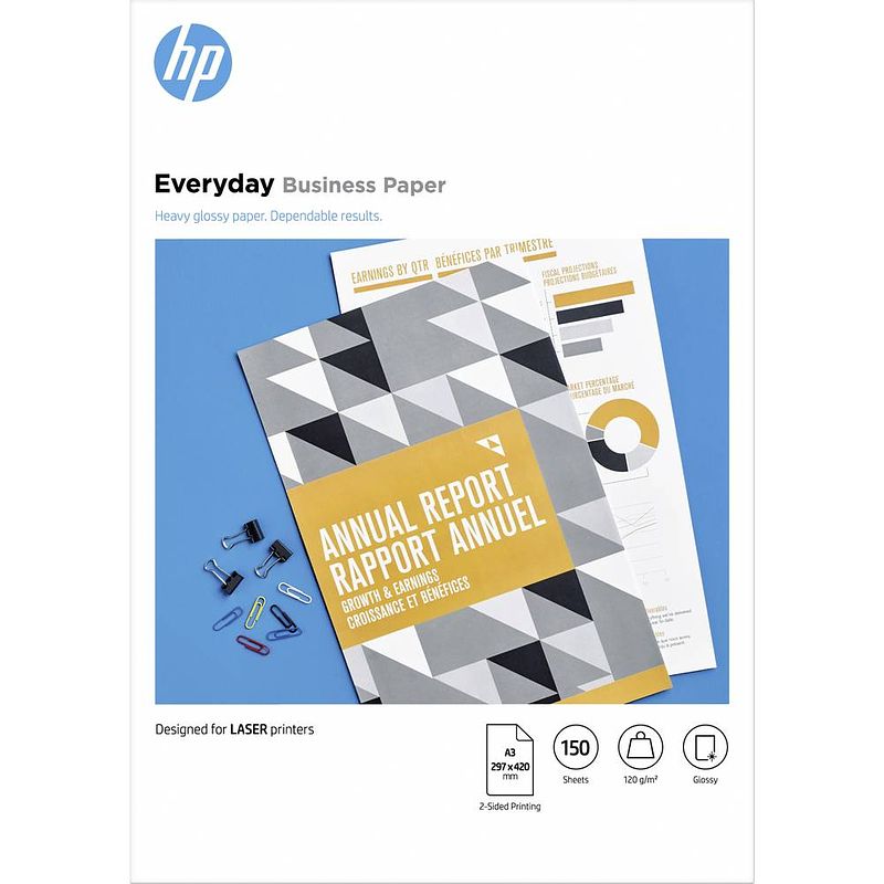 Foto van Hp everyday 7mv81a fotopapier din a3 120 g/m² 1 stuk(s) glanzend