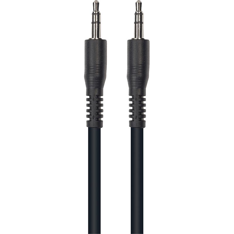 Foto van Yellow cable k17-1 3.5 mm trs jack male - 3.5 mm trs jack male, 1m