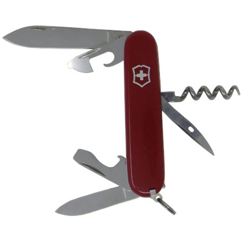 Foto van Victorinox tourist 0.3603 zwitsers zakmes aantal functies: 12 rood