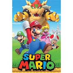 Foto van Poster super mario character montage 61x91,5cm