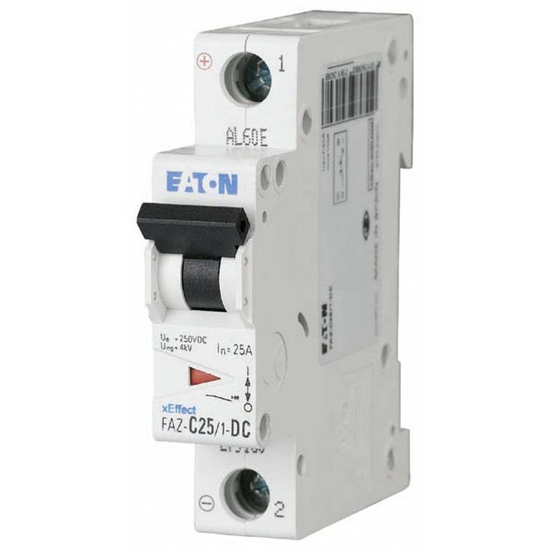 Foto van Eaton 279122 faz-c2/1-dc zekeringautomaat 2 a 250 v/dc