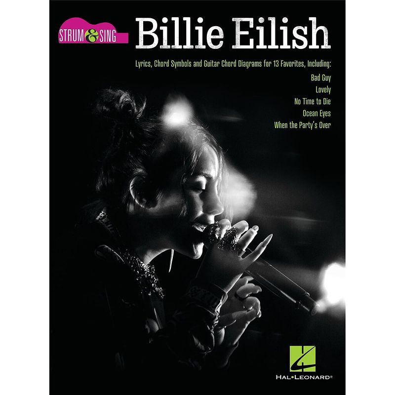 Foto van Hal leonard billie eilish strum & sing guitar songboek voor gitaar