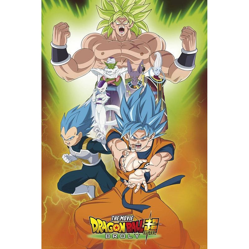 Foto van Abystyle dragon ball broly group poster 61x91,5cm