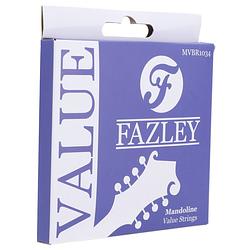 Foto van Fazley mvbr1034 value mandoline strings 80/20 bronze snarenset voor mandoline (.010 - .034)