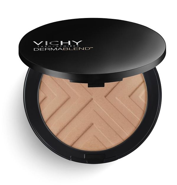 Foto van Vichy dermablend covermatte poeder foundation 45 gold