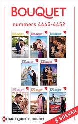 Foto van Bouquet e-bundel nummers 4445 - 4452 - kim lawrence, carol marinelli, caitlin crews, maya blake, michelle smart, louise fuller, julieanne howells, emmy grayson - ebook