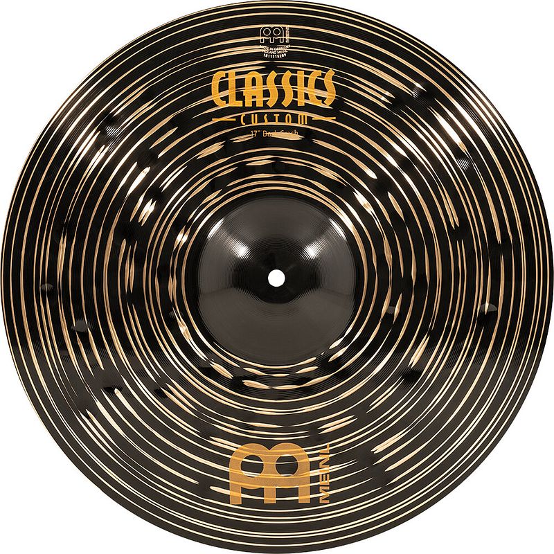 Foto van Meinl cc17dac classics custom dark crash 17 inch