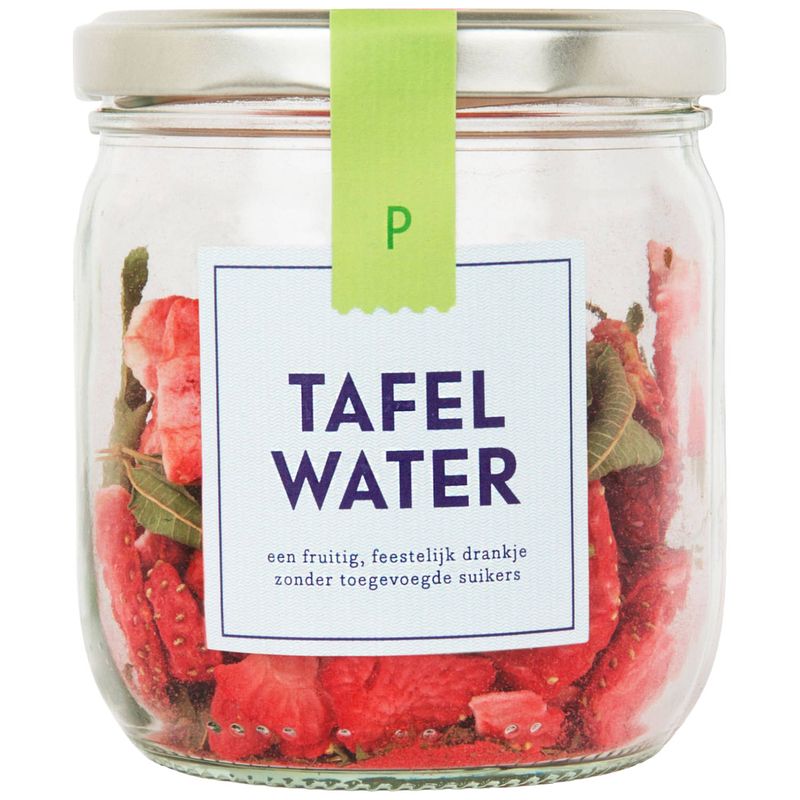 Foto van Pineut tafelwater refill aardbei verveine