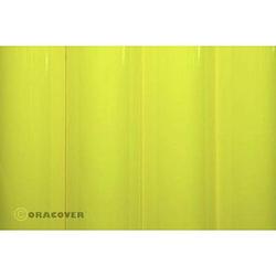 Foto van Oracover 21-031-002 strijkfolie (l x b) 2 m x 60 cm geel (fluorescerend)