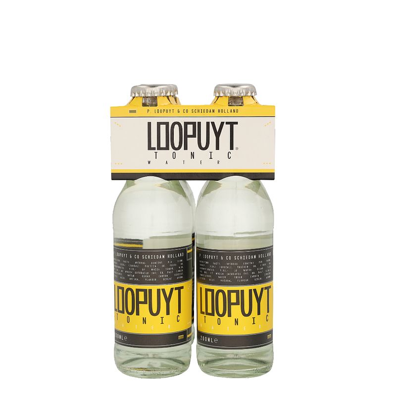 Foto van Loopuyt tonic water 4-pack 20cl tonics