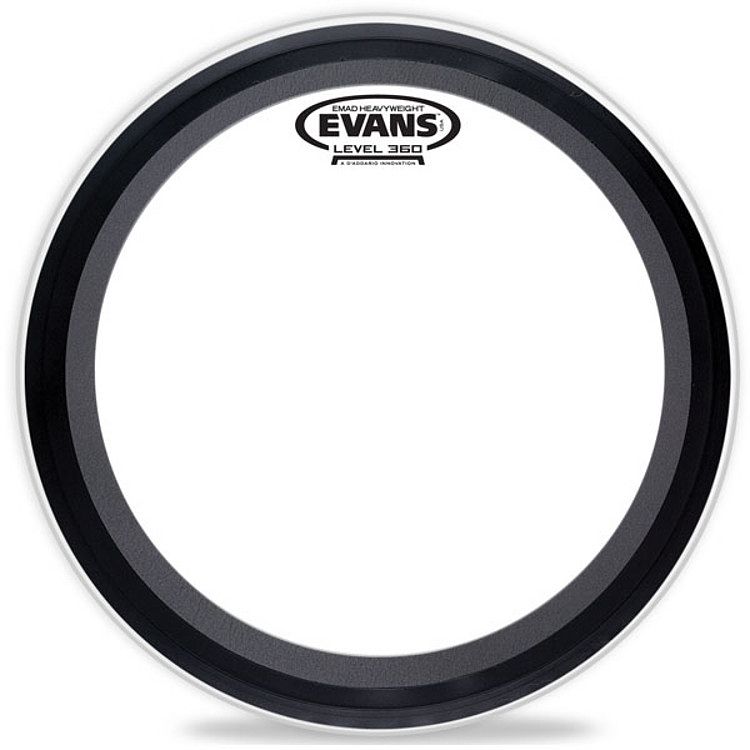 Foto van Evans emad bd18emadhw heavyweight 18 inch bassdrumvel