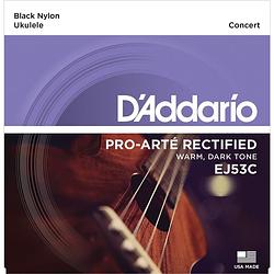 Foto van D'saddario ej53c pro arte rectified snaren voor concert ukulele