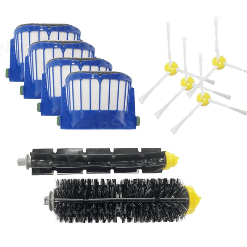 Foto van Vervanging set voor irobot roomba 600 & 500 serie kit borstels filters.