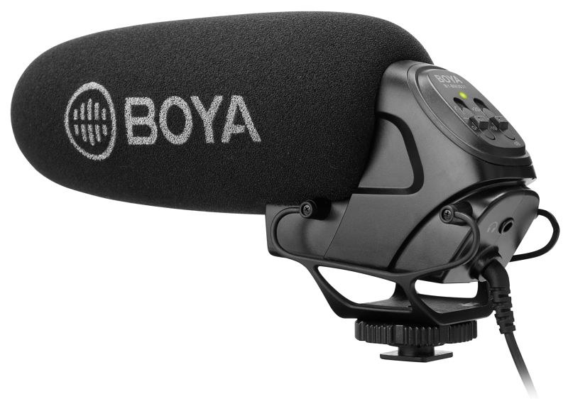 Foto van Boya by-bm3031 supercardioïde shotgun microfoon