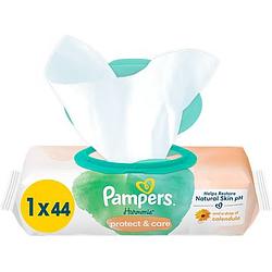 Foto van Pampers harmonie protect & care babydoekjes, x44 bij jumbo