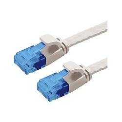 Foto van Value 21992010 rj45 netwerkkabel, patchkabel cat 6a u/utp 0.50 m grijs 1 stuk(s)