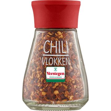 Foto van Verstegen chili vlokken 28g bij jumbo