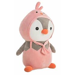 Foto van Knuffel kit roze pinguïn 65 cm