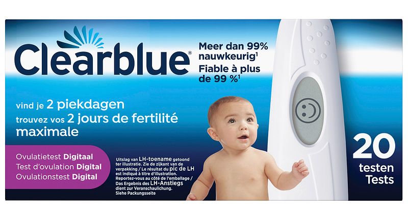 Foto van Clearblue ovulatietest digitaal