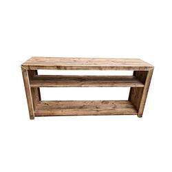 Foto van Wood4you - side table nice - steigerhout - 170lx78hx38d