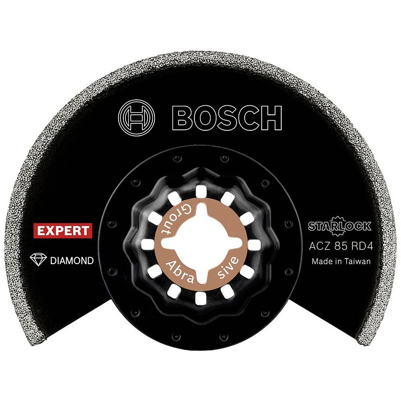 Foto van Bosch accessories 2608900034 expert grout segment blade acz 85 rd4 diamant segmentzaagblad 1 stuks 2 mm 1 stuk(s)