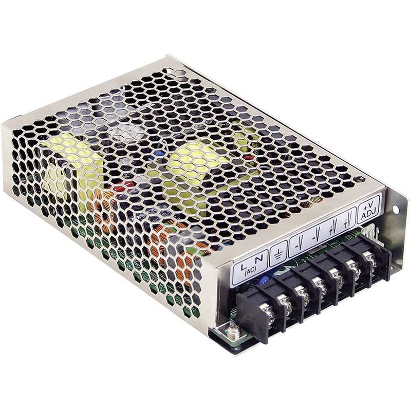 Foto van Mean well hrp-150-24 ac/dc inbouwnetvoeding gesloten 6.5 a 156 w 24 v/dc