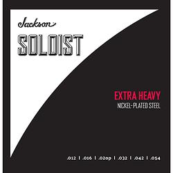 Foto van Jackson soloist strings extra heavy .012-.054 snarenset voor elektrische gitaar