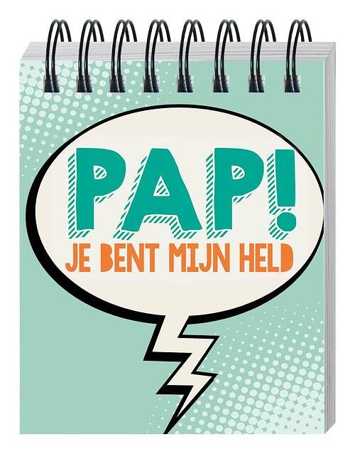 Foto van Pap! je bent mijn held - imagebooks factory - hardcover (9789464082081)