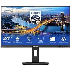 Foto van Philips 246b1/00 lcd-monitor 68.6 cm (27 inch) energielabel e (a - g) 4 ms hdmi, usb-a, displayport, usb-c® ips lcd