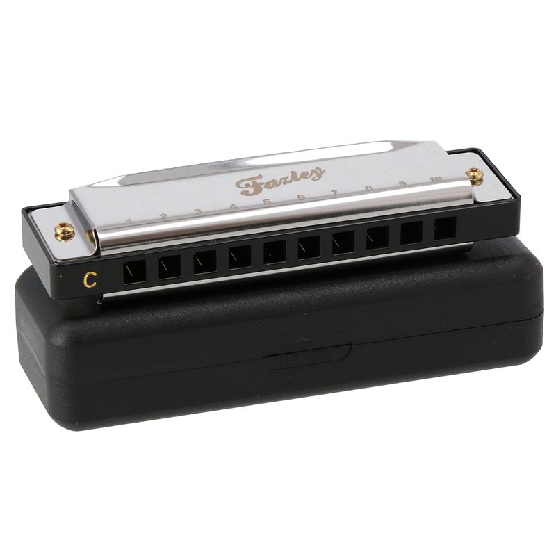 Foto van Fazley mhm-01-c 10-gaats c diatonische mondharmonica