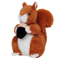 Foto van Pluche speelgoed knuffeldier eekhoorn van 23 cm - knuffeldier