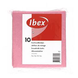 Foto van 10x roze viscose schoonmaakdoekjes/dweiltjes 38 x 40 cm - vaatdoekjes