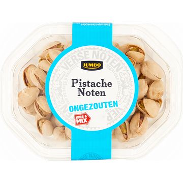 Foto van Jumbo ongezouten pistache noten 140g aanbieding bij jumbo | cup of zak a 110325 gram