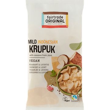 Foto van Fairtrade original mild indonesian krupuk 60g bij jumbo