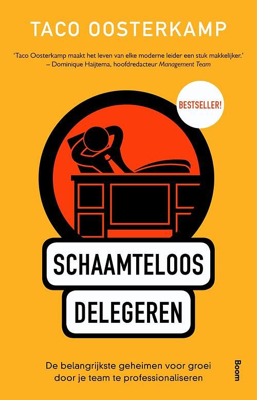 Foto van Schaamteloos delegeren - taco oosterkamp - ebook (9789461278319)